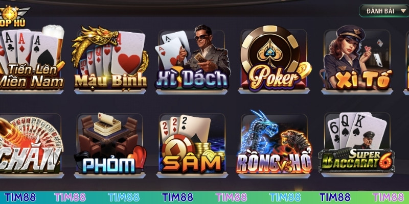 Đa dạng trò chơi hot tại cổng game