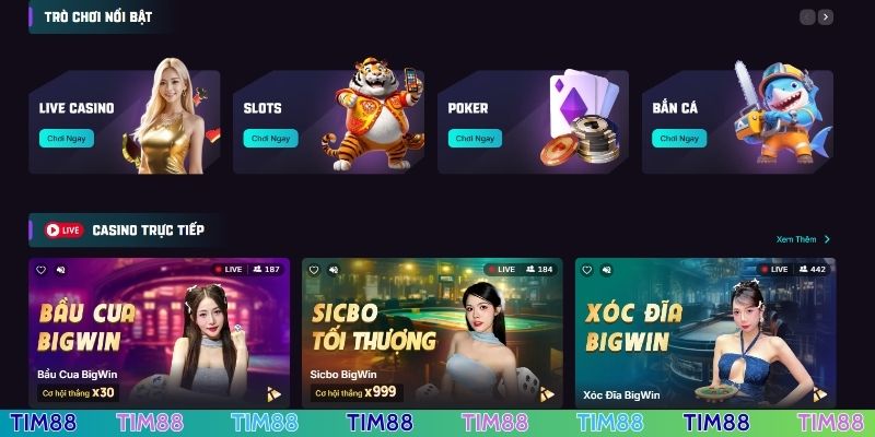 Dấu hiệu nhận diện link vào Tim88 uy tín