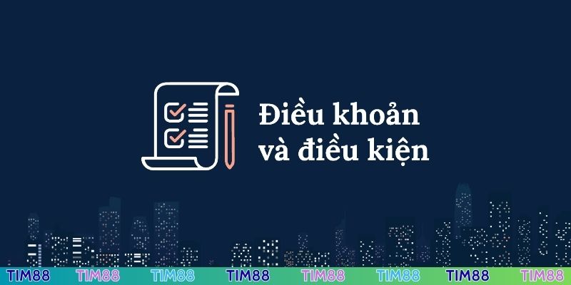 Điều khoản điều kiện Tim88 về cách xử lý tài khoản