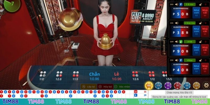 Live Casino Tim88 - Sân chơi đỉnh chóp có 1 0 2