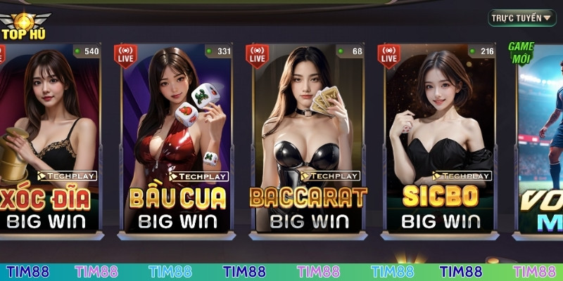 TIM88 cung cấp kho game hấp dẫn